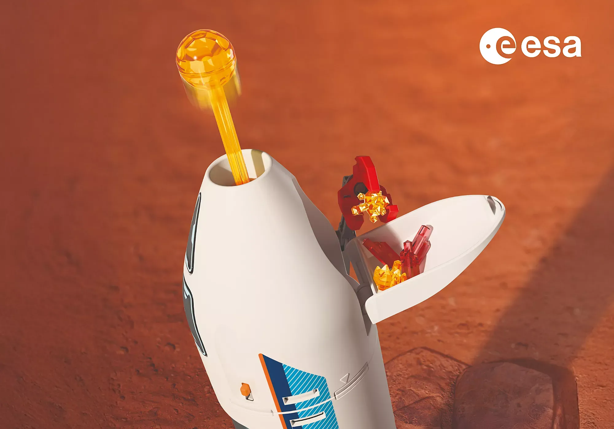 PLAYMOBIL® 72011 ESA: Mars-Forschungsrakete