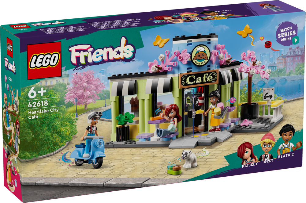 LEGO, 42618, Friends, Heartlake, City, Café, Maschine, Rad, Person