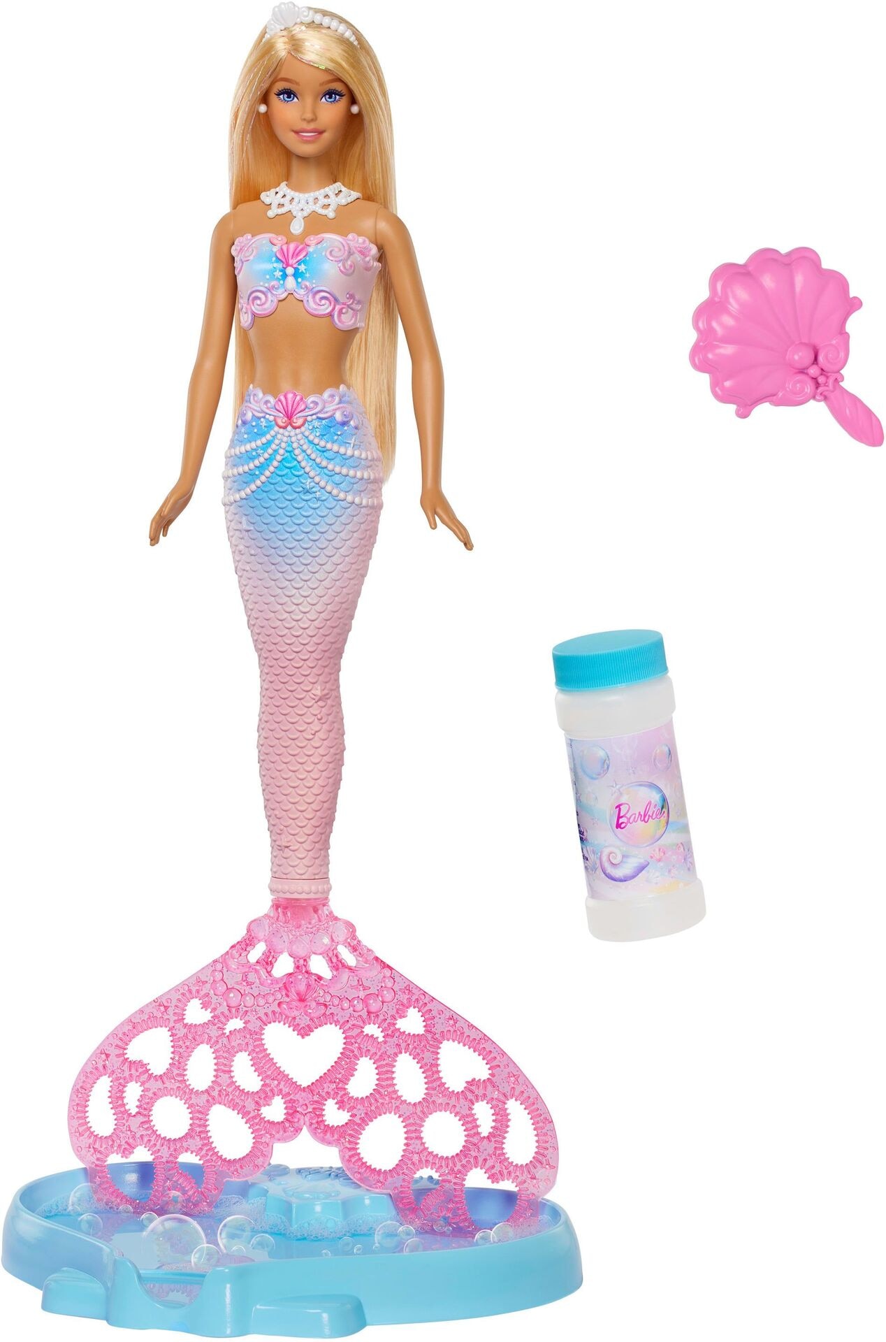 Produktfoto - Mattel - Barbie Bubbletastic Meerjungfrau - Modell MATTEL JLW56 Produktbild fuer Online-Shop