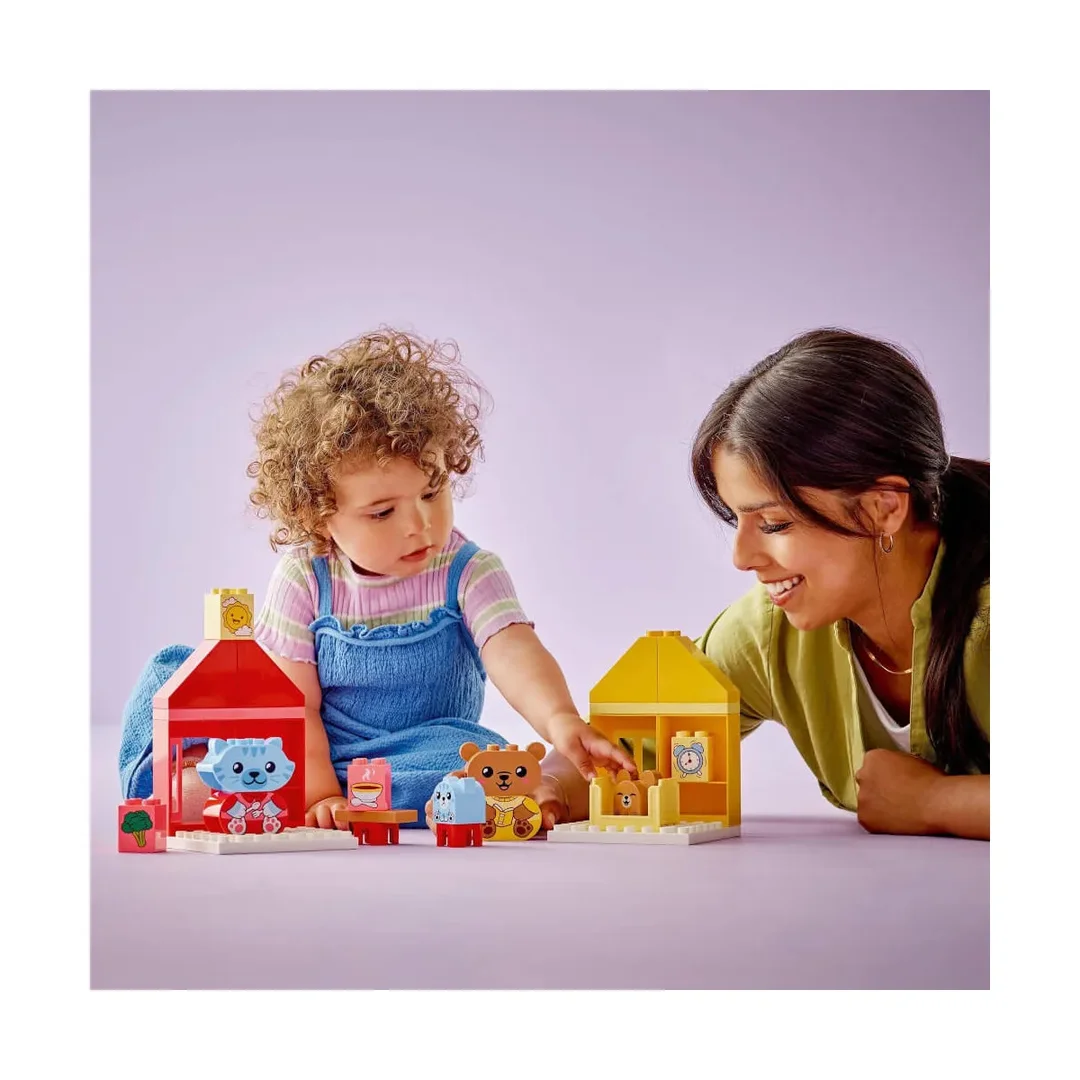 LEGO® DUPLO® Alltagsroutinen: Essen & Schlafenszeit 10414