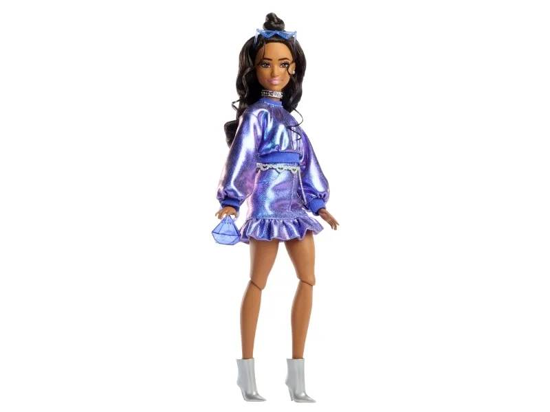 Barbie® Deluxe Style-Modepuppe Blaues Sweat