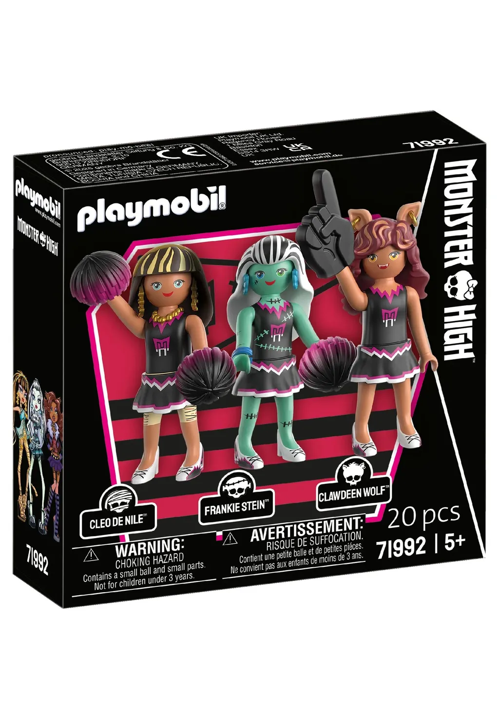 PLAYMOBIL 71992 Monster HighMonster-Stunden (Fear Squad)