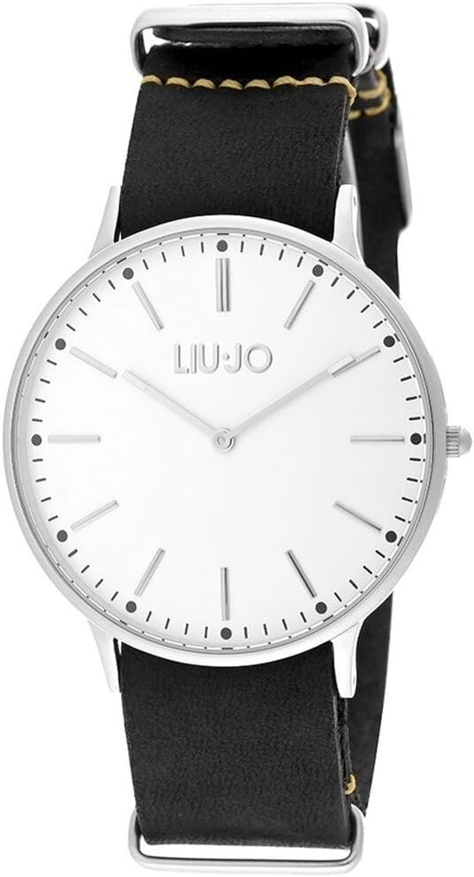 LIU, JO, Analog, Quarz, Uhr, mit, Leder, Armband, LJW-TLJ965, Armbanduhr, Arm, Körperteil, Person