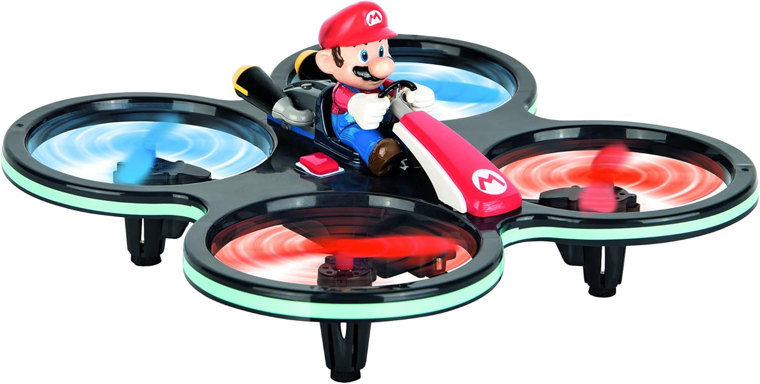 Carrera RC – 2.4 GHz Mini Mario-Copter aus der Mario Kart Serie 370503024P