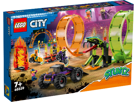 LEGO, City, Stuntshow-Doppellooping, 60339 LEGO City Stuntshow-Doppellooping 60339