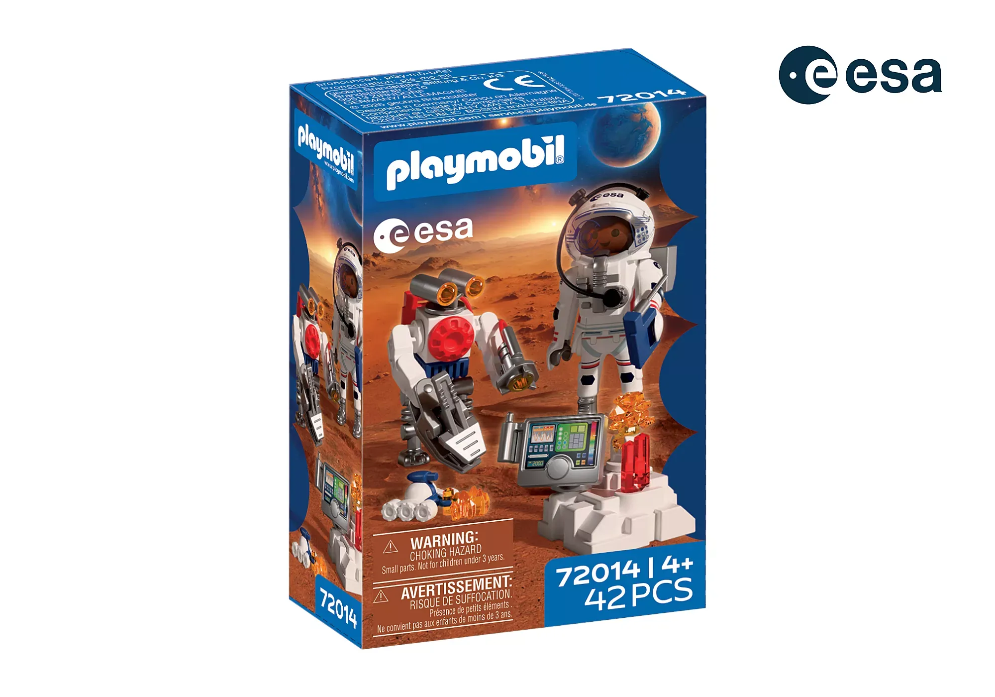 PLAYMOBIL® 72014 ESA: Astronaut mit Roboter