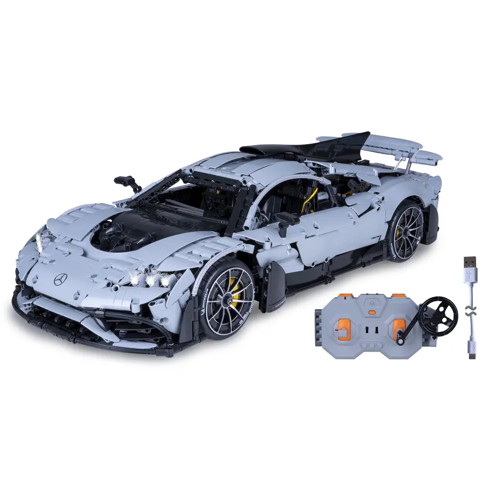 CaDA Mercedes-AMG ONE 1:8 grau 2,4GHz Bricks CaDA Mercedes-AMG ONE 1:8 grau 2,4GHz Bricks