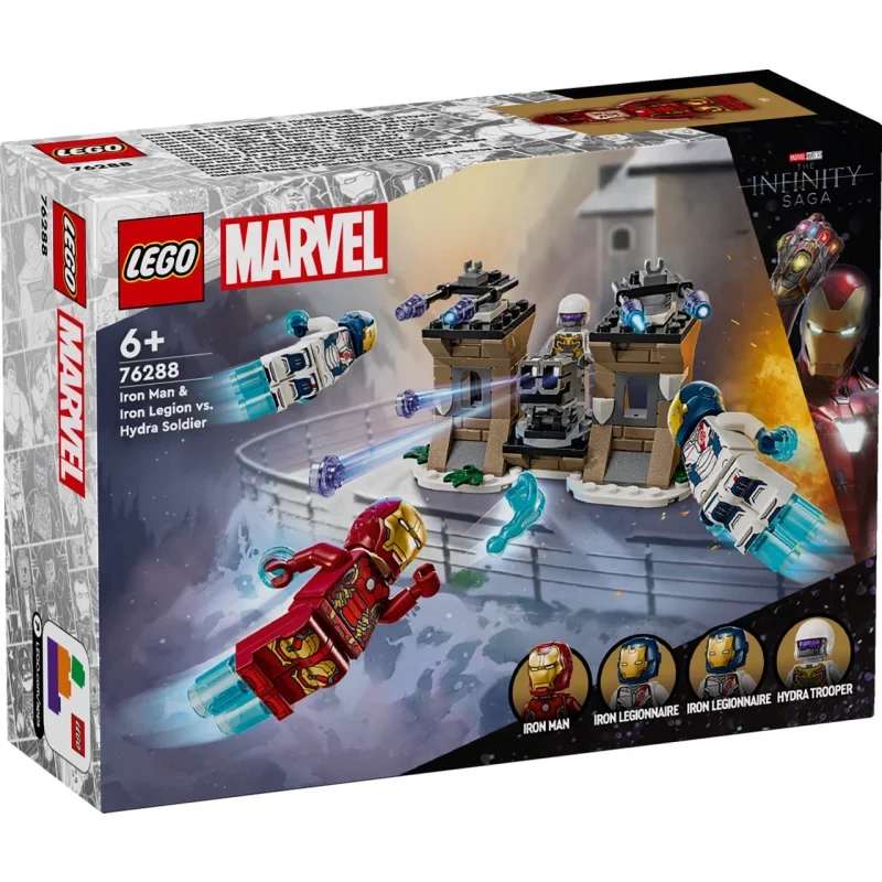 LEGO®, 76288, Marvel, Super, Heroes, -, Iron, Man, &, Iron, Legion, vs., HYDRA-Soldat
