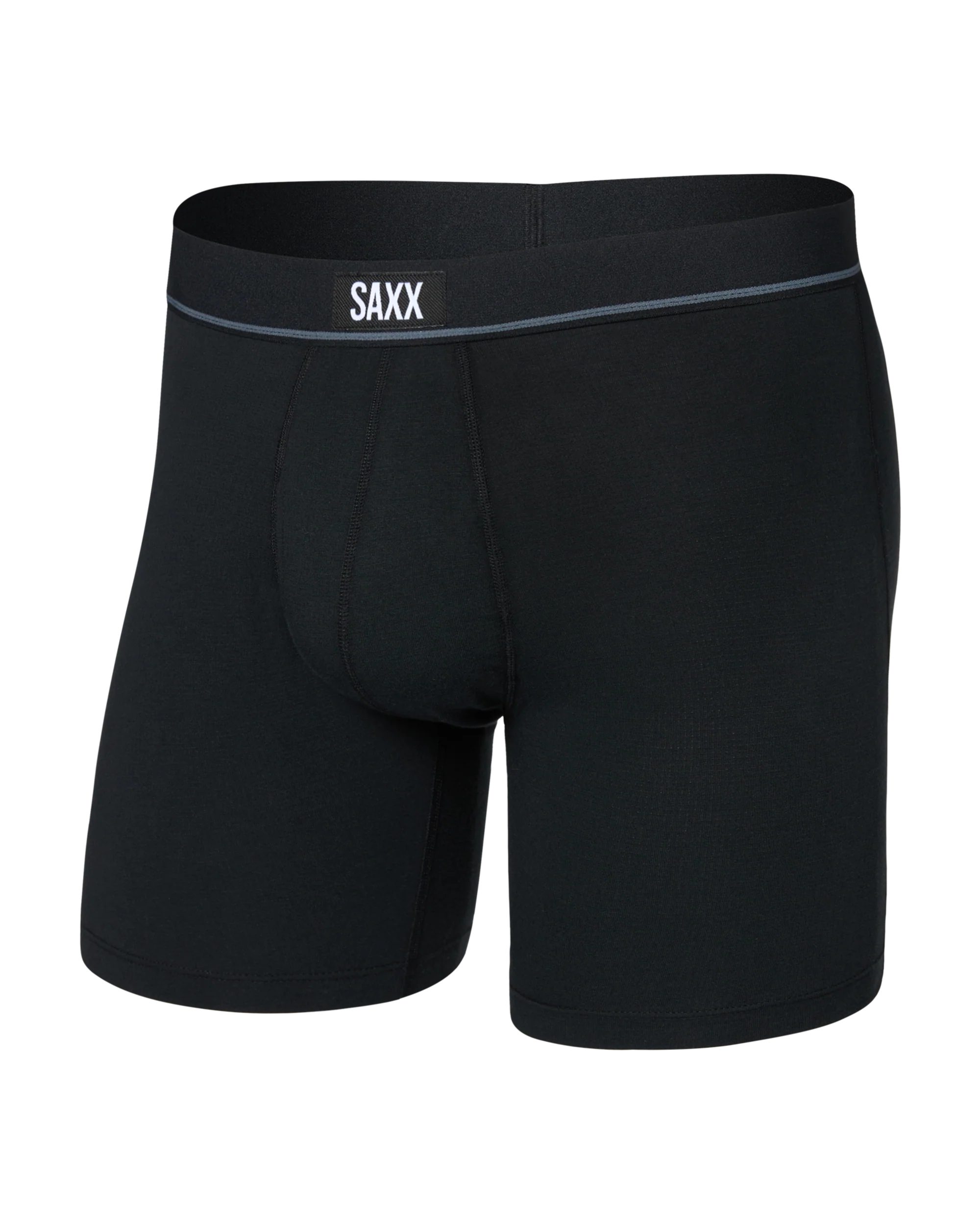 SAXX Boxershort Essential Cotton - Schwarz