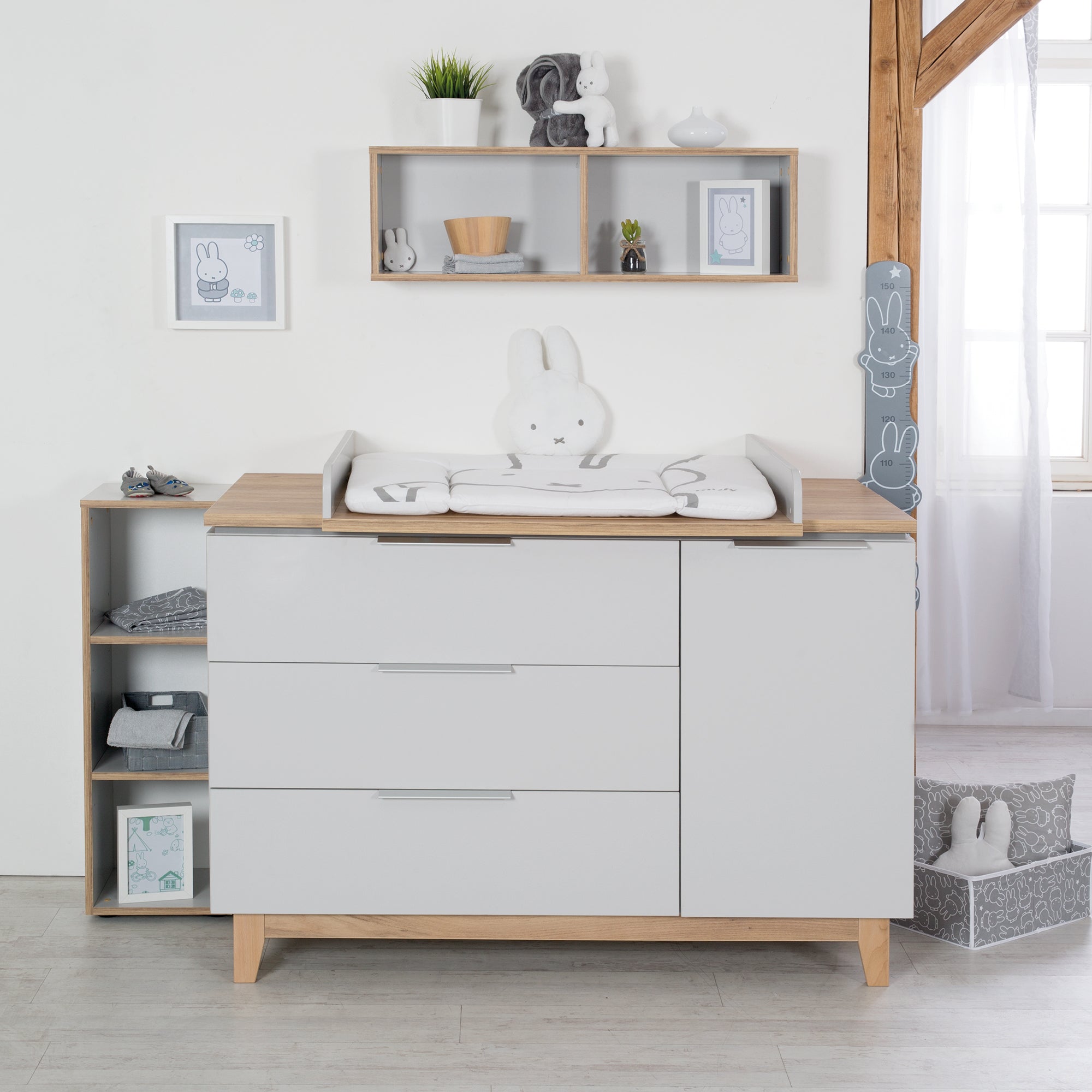 Roba 1511789 Wandregal Caro lichtgrau - Produktbild 3