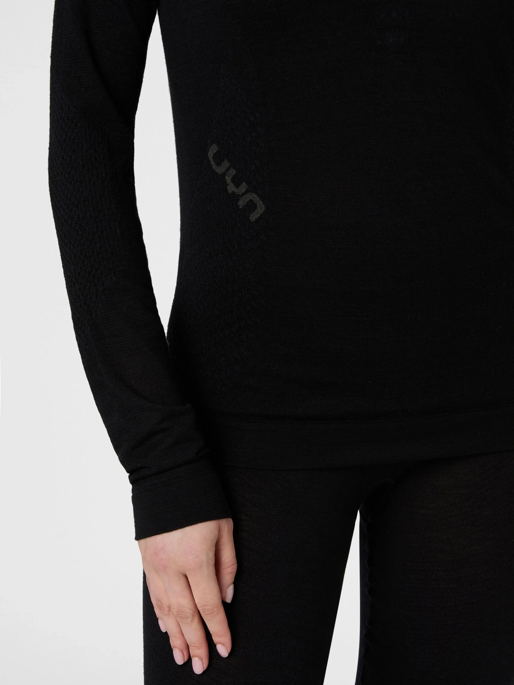 UYN Damen Fusyon Biotech Underwear Shirt Long Sleeve U100420B000 - Schwarz GR. L/XL
