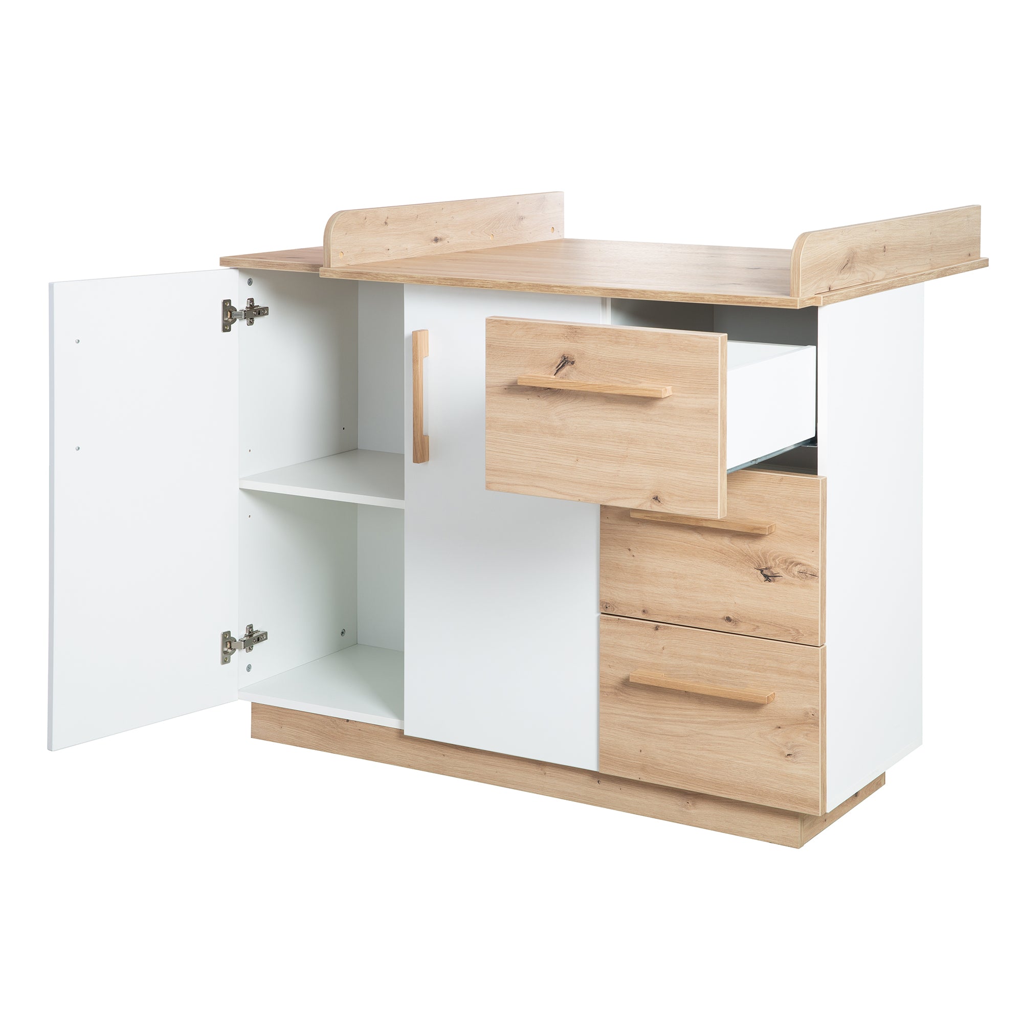 Roba 1731848 Wickelkommode breit Lion weiß - Produktbild 8