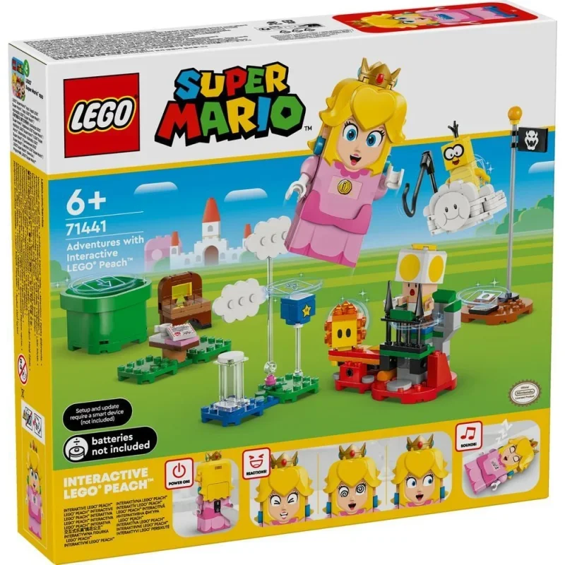 LEGO®, 71441, Super, Mario, -, Abenteuer, mit, der, interaktiven, LEGO®, Peach™