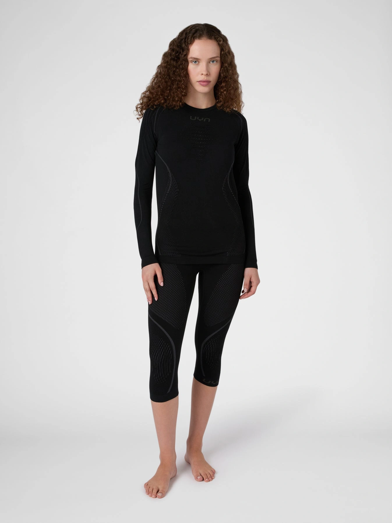 UYN Damen Evolutyon Biotech Underwear Shirt Long Sleeve U100417B000 - Schwarz GR. L/XL