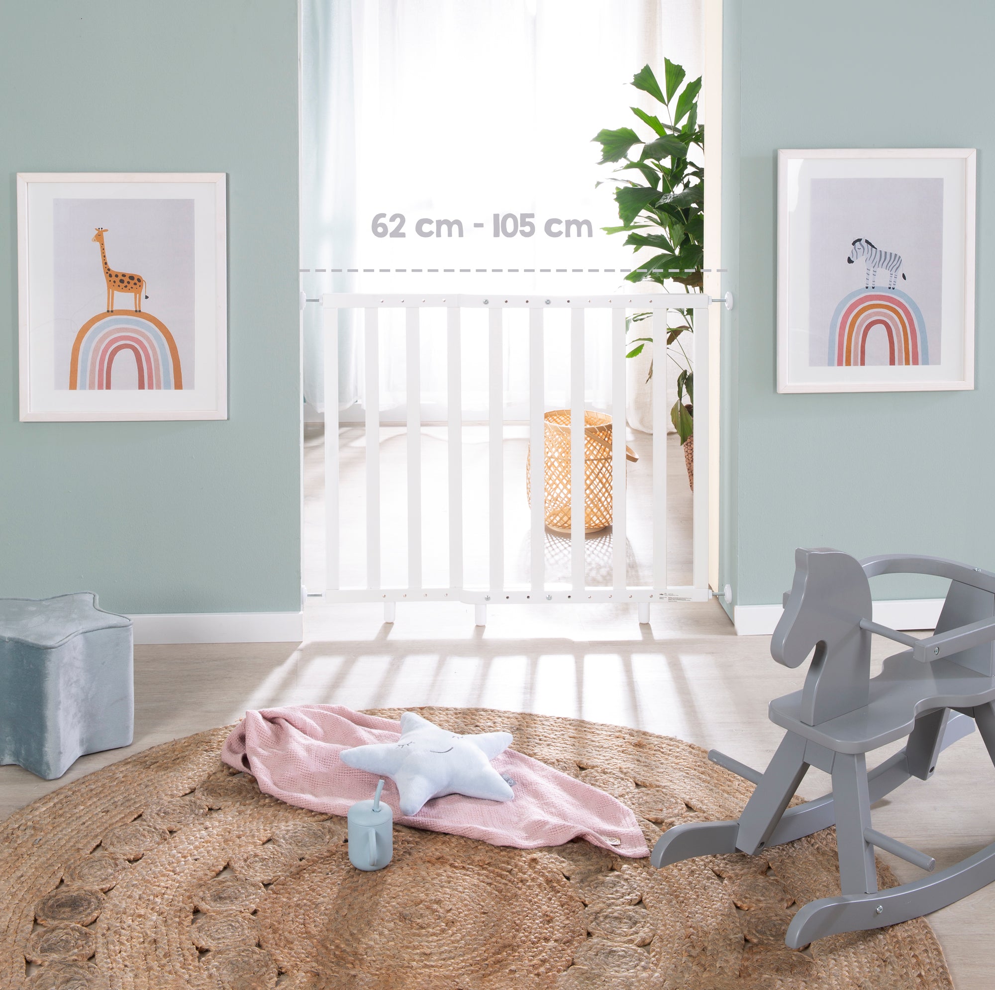 Roba 1510W Türschutzgitter weiß - Produktbild 8