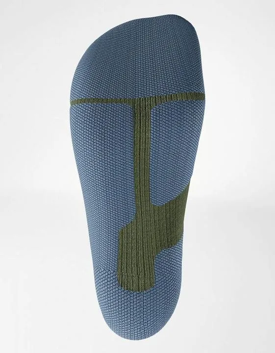 Bauerfeind Sports 70000987 Ski-Socken Damen Gr. 39–42 – Kompression Green