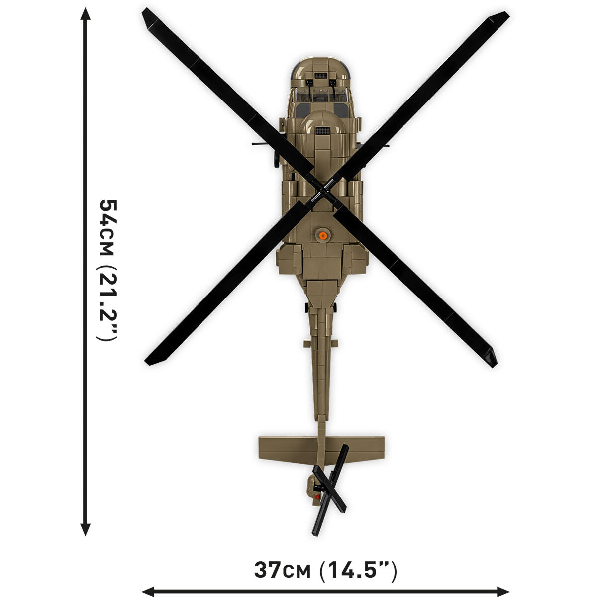 COBI 5906 - Sikorsky UH-60 BLACK HAWK Maßstabb 1:48) - Bild 8