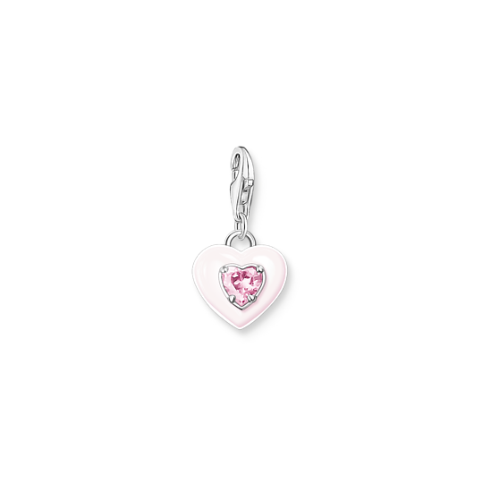 Thomas, Sabo, Armband, Charm-Club, Pendant, 925, Cold, Enamel, Zirconia, Pink, Armband, Charm-Clubing, Pop, 1915-041-9, Zubehor, Schmuck