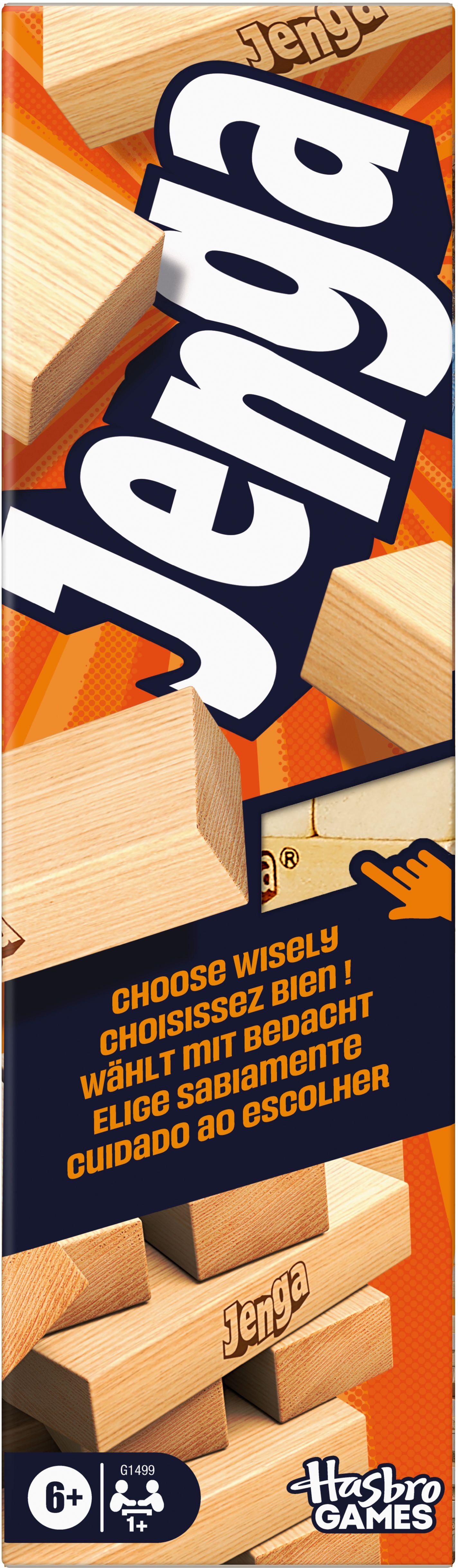 Jenga, Refresh, Holz, Sperrholz, Holz, Sperrholz, Holz, Sperrholz