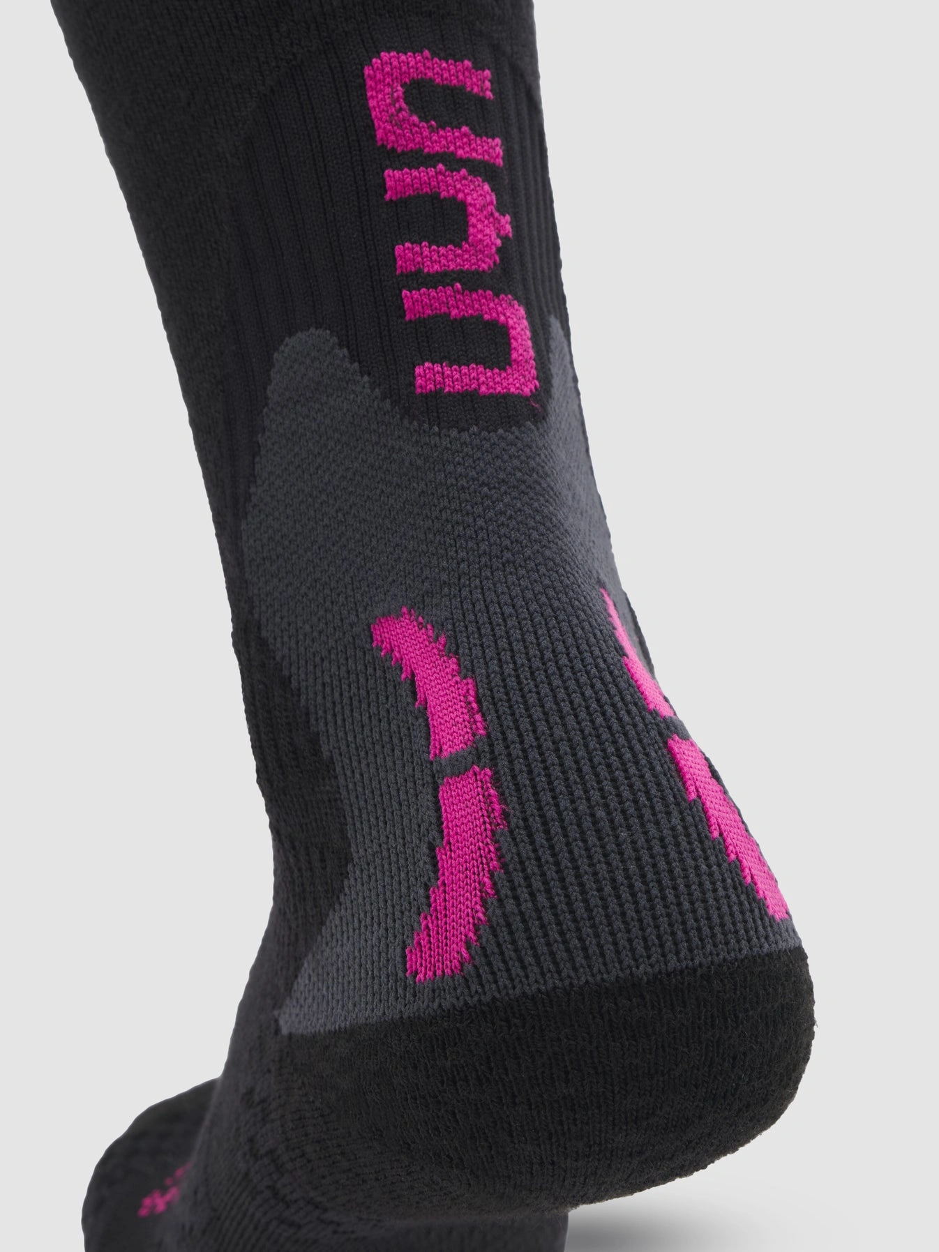 UYN Damen Skisocken One Alpine Merino S100378B093 - Schwarz/Pink GR. 35/36