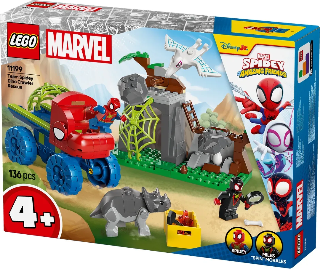 LEGO® Spidey und seine Superfreunde 11199 Spideys Team auf Rettungsmission im Dino-Truck