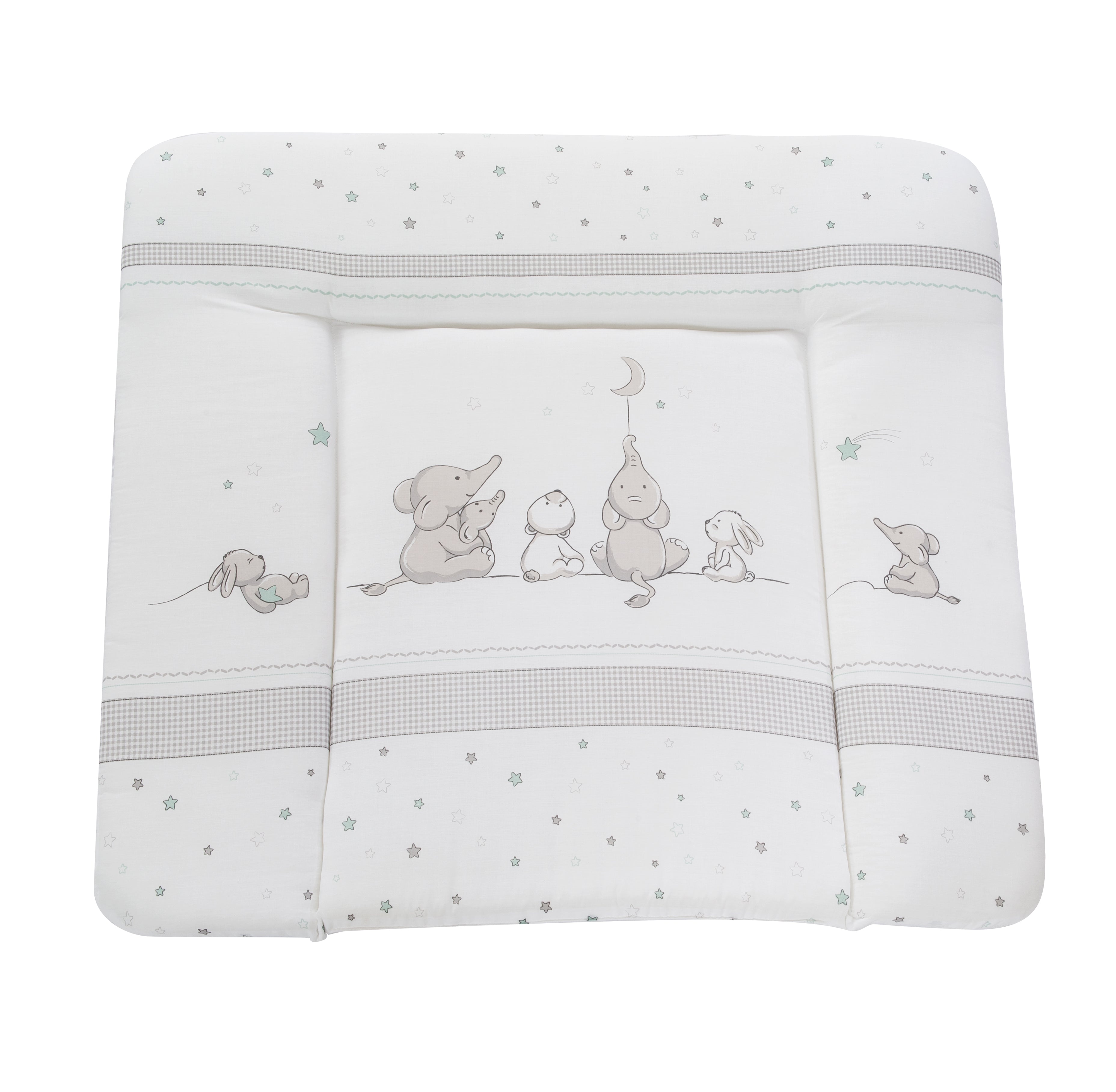 Roba 0817S209 Wickelauflage soft Sternenzauber taupe – Wickelauflagen - taupe - Wickelauflagen - Produktbild 1