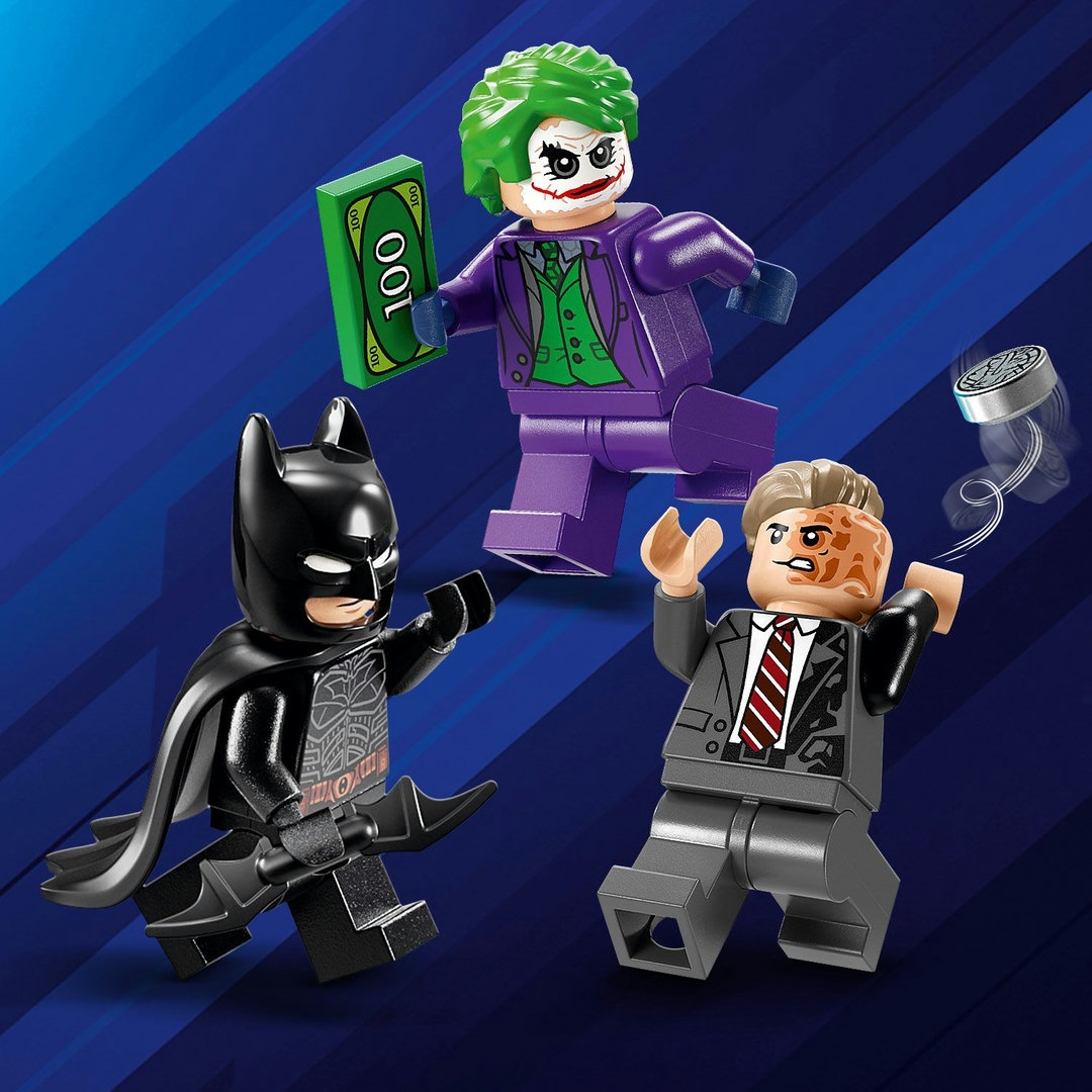 LEGO® DC Comics Super Heroes 76303 Batman™ Tumbler vs. Two Face™ & The Joker™