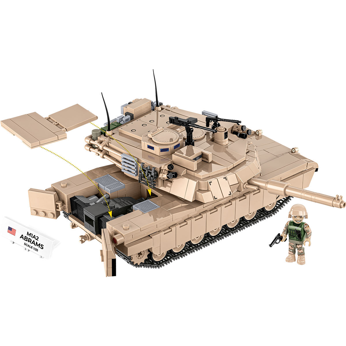 COBI 2632 - M1A2 ABRAMS US - Bild 7