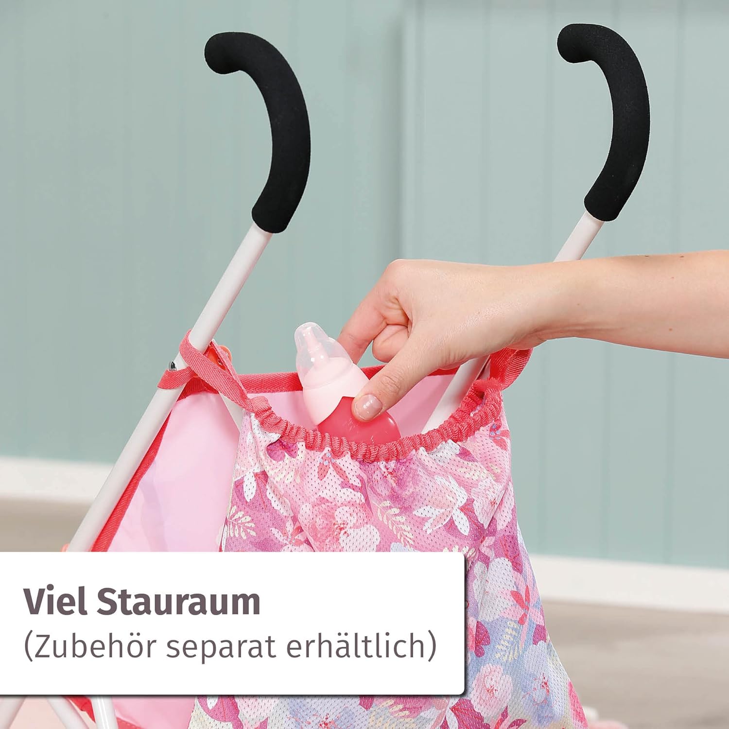 Baby Annabell Active Stroller - Faltbarer Puppenwagen mit 3-Punkt-Gurt & Netz Baby Annabell Active Stroller - Faltbarer Puppenwagen mit 3-Punkt-Gurt & Netz