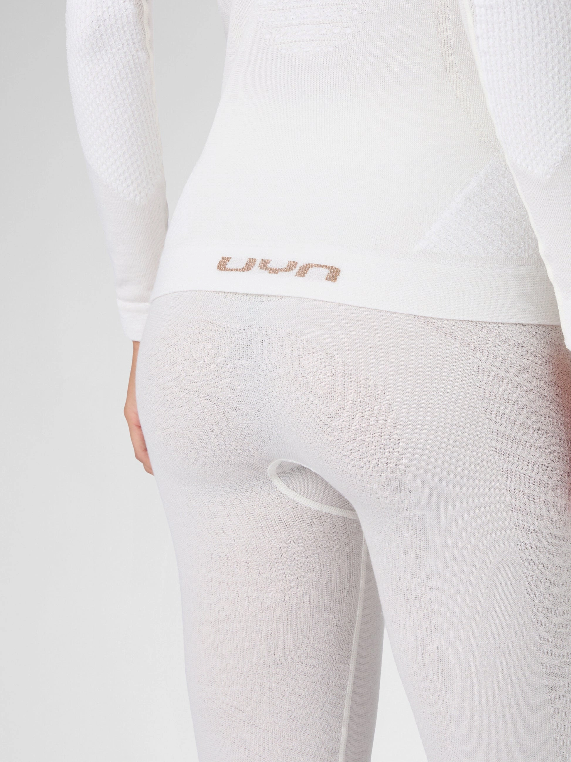 UYN Damen Cashmere Biotech UW Shirt LG_SL U100566W148 - Off-White GR. L/XL