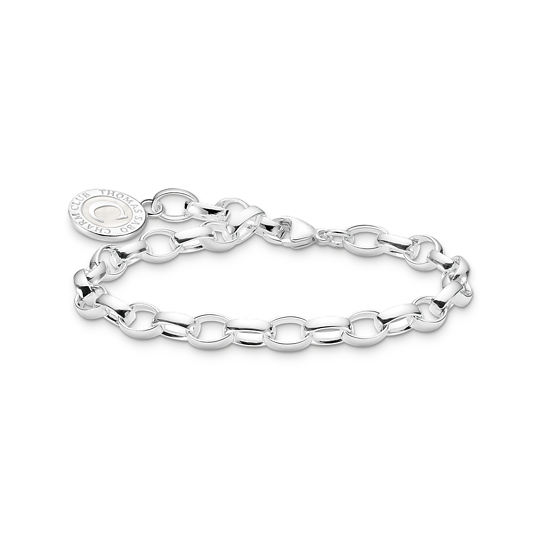 Thomas Sabo Armband Charm Club Wh Kaltemaille, Si, Länge 17 cm X0285-007-21 Thomas, Sabo, Armband, Charm, Club, Wh, Kaltemaille, Si, Länge, 17, cm, X0285-007-21, Zubehor, Armreif, Schmuck, Silber