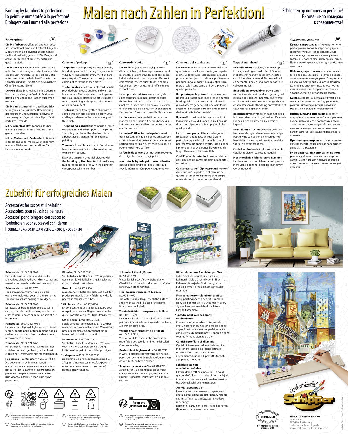 Schipper Mnz - Hamburg. Meine Perle - Maritimes Malset Mit Hafenflair 609130891 Werbung, Plakat, Seite, Text