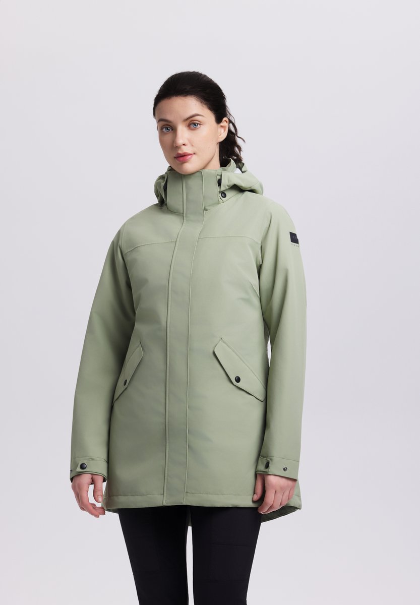 ICEPEAK 953010532I ADDIS Parka Damen Hellgrün Gr. 40