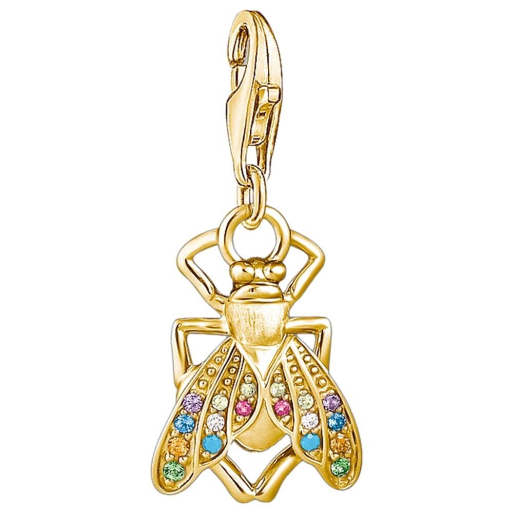 Thomas Sabo Anhänger Charm-Club Fliege Mehrfarbig 1809-488-7 Thomas, Sabo, Anhänger, Charm-Club, Fliege, Mehrfarbig, 1809-488-7, Zubehor, Ohrring, Schmuck, Anhänger