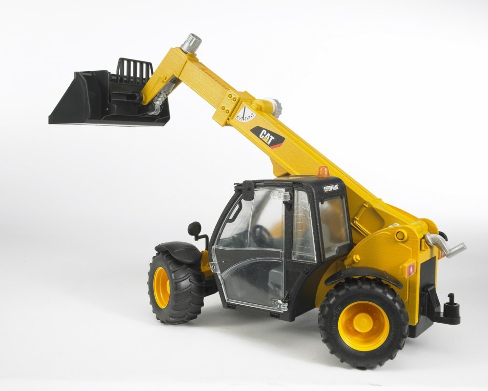 Bruder 02141 Cat Teleskoplader Maschine, Rad, Bulldozer