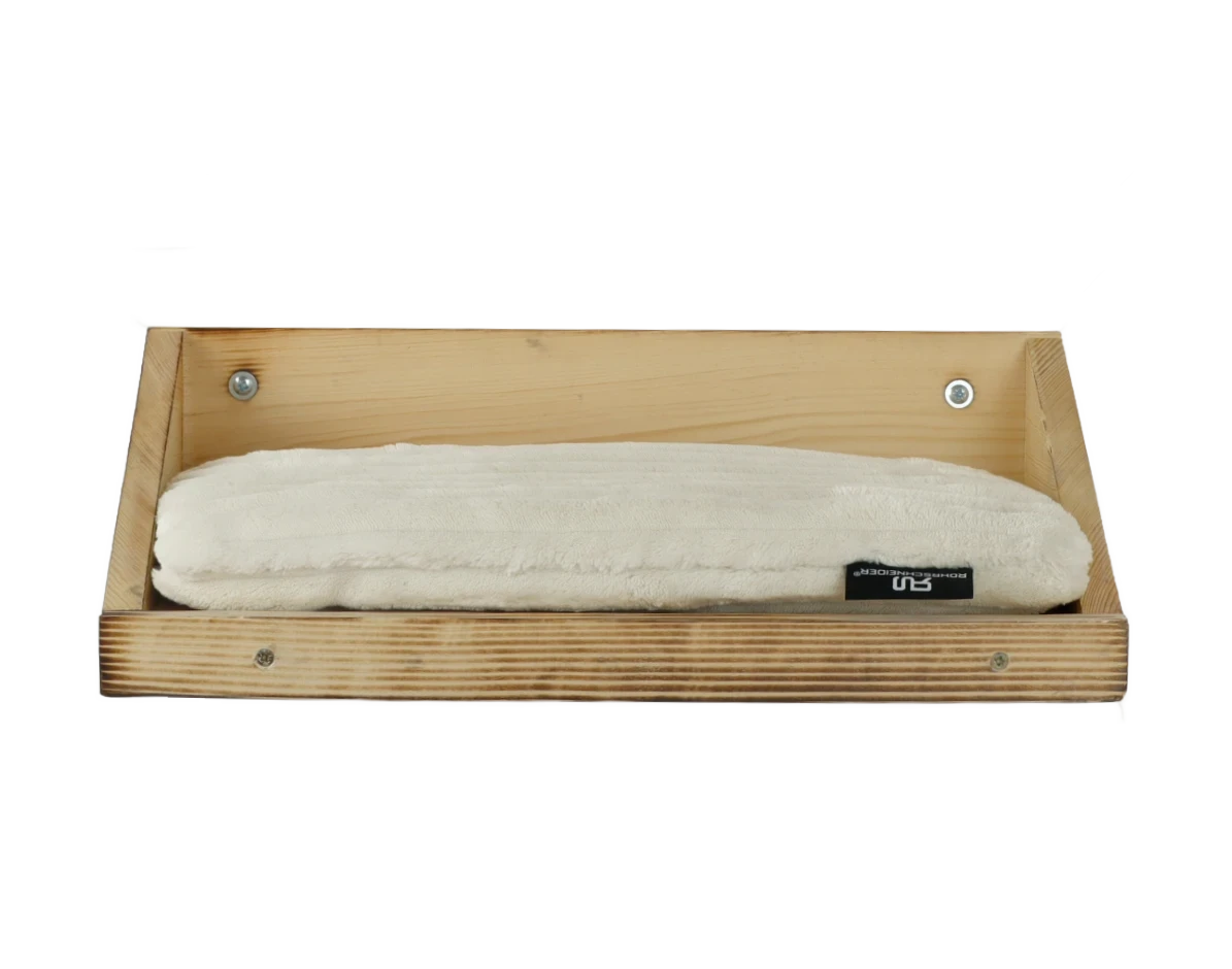 Rohrschneider RS 01128 Wandmulde geflammt Kissen Cord Deluxe Beige – Wandliege