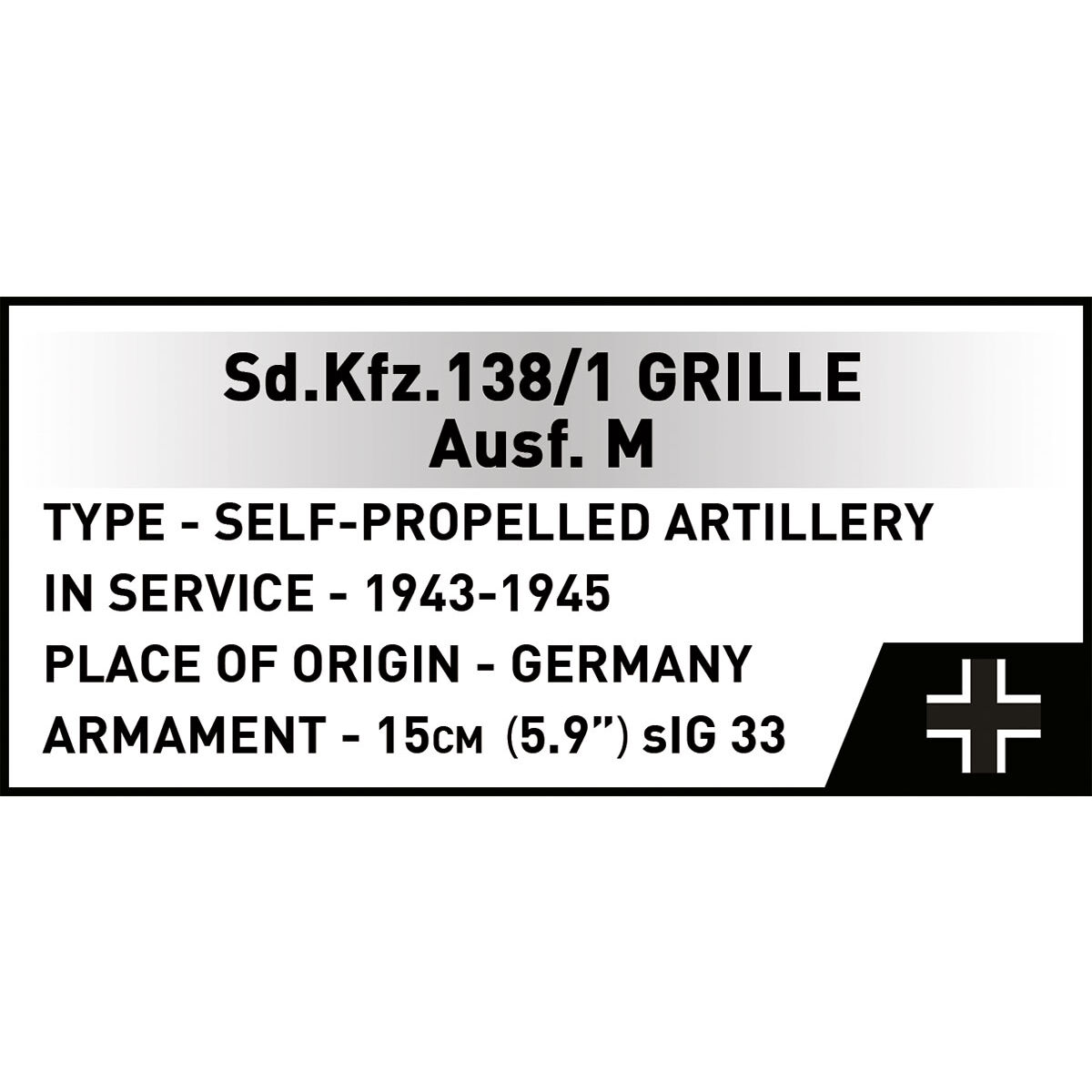 COBI 2665 - SD.KFZ. 138/1 GRILLE AUSF. M - Bild 14