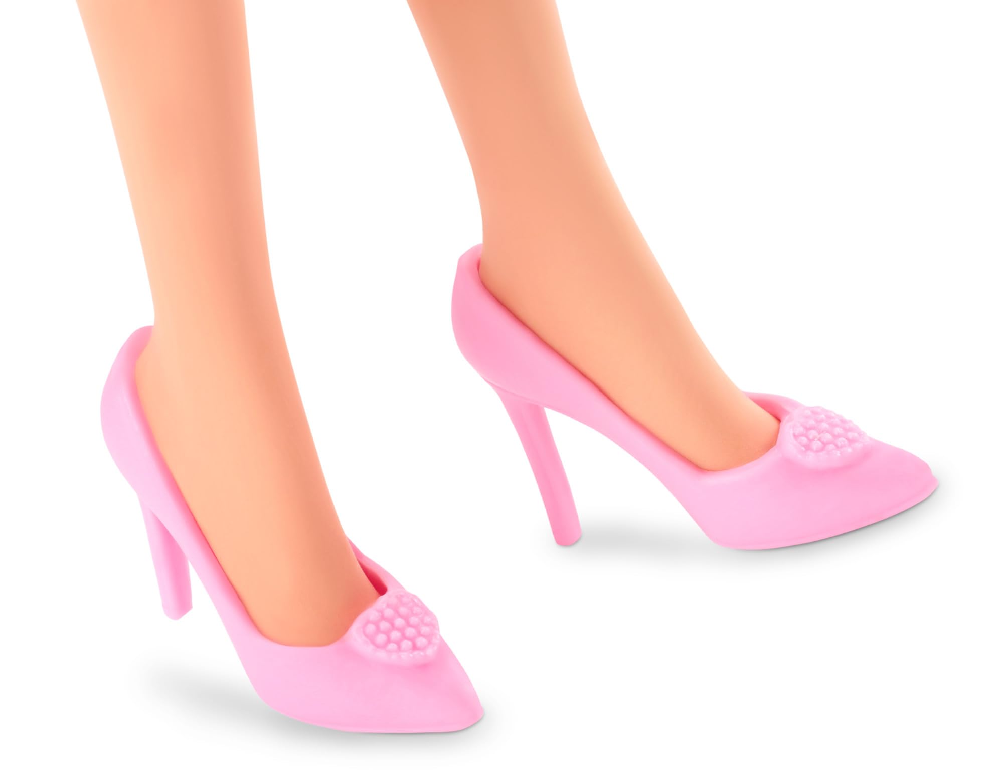 Mattel, Barbie, THE, MOVIE, Puppe, im, rosa-weißen, Kleid, HPJ96