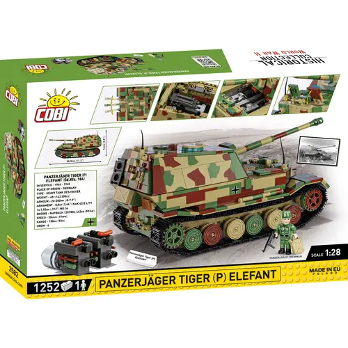 Cobi 2582 Panzerjager Tiger Elefant