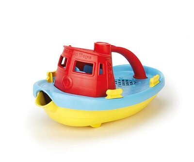 Green_Toys_Schleppboot_Rot, Aufblasbar
