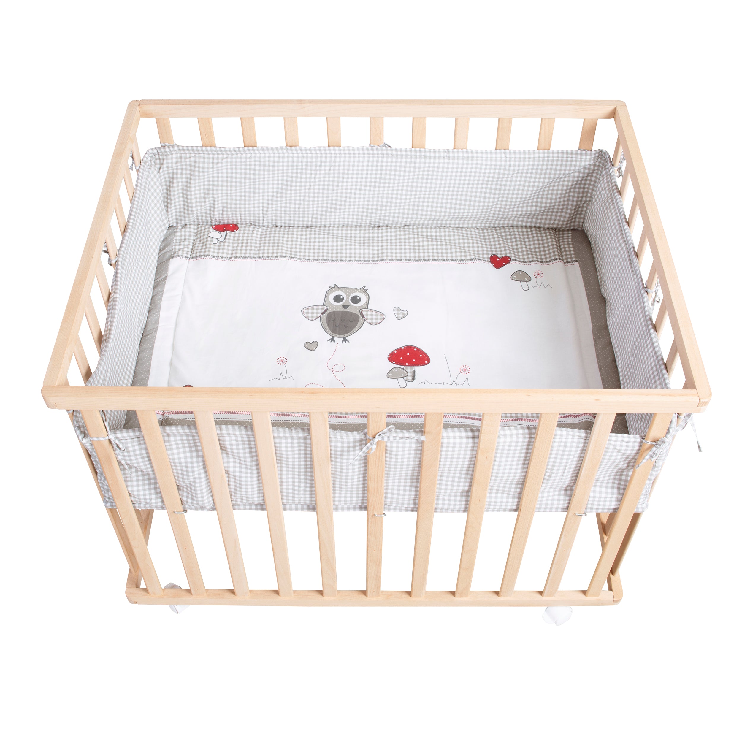 Roba 0241NAS148 Laufgitter 100x75 Adam & Eule Bio Buche natur - Produktbild 3