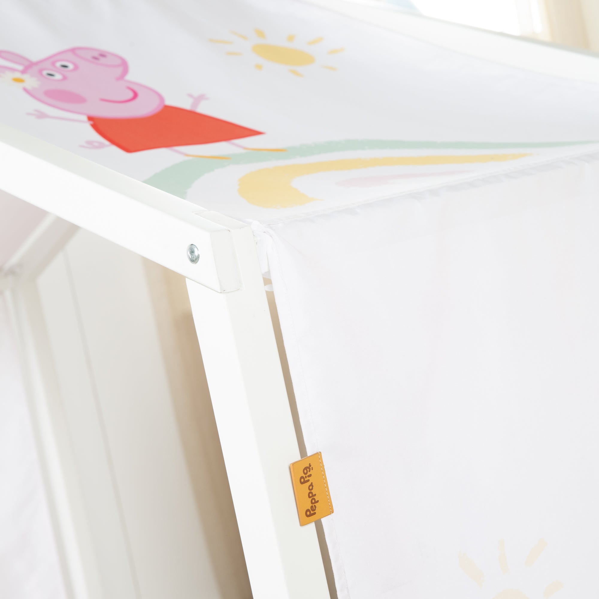 Roba 0287PP1 Hausbettbezug 70x140 cm Peppa Pig weiß – Bettenzubehör - Produktbild 10