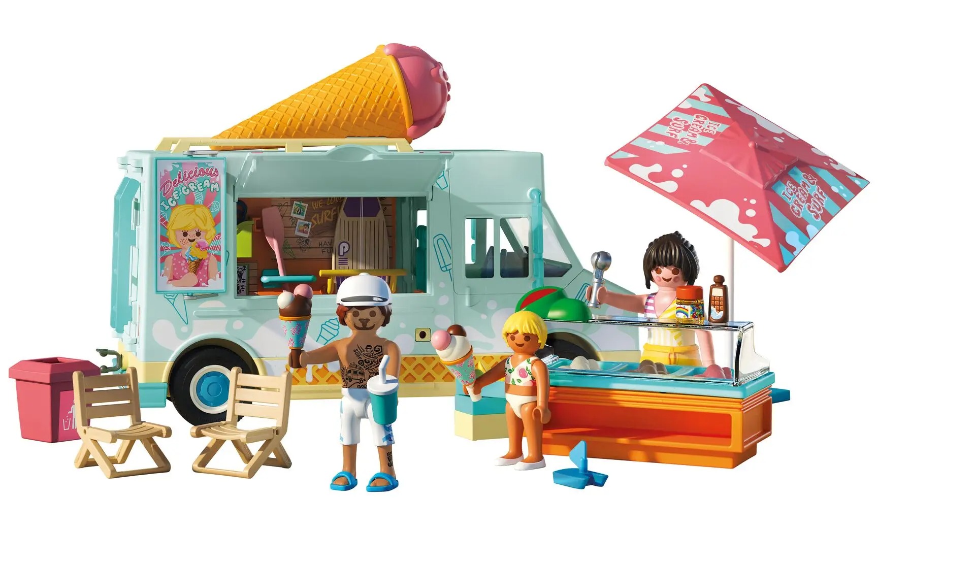 PLAYMOBIL 71904 My Life: Ice Cream Truck mit Surfshop