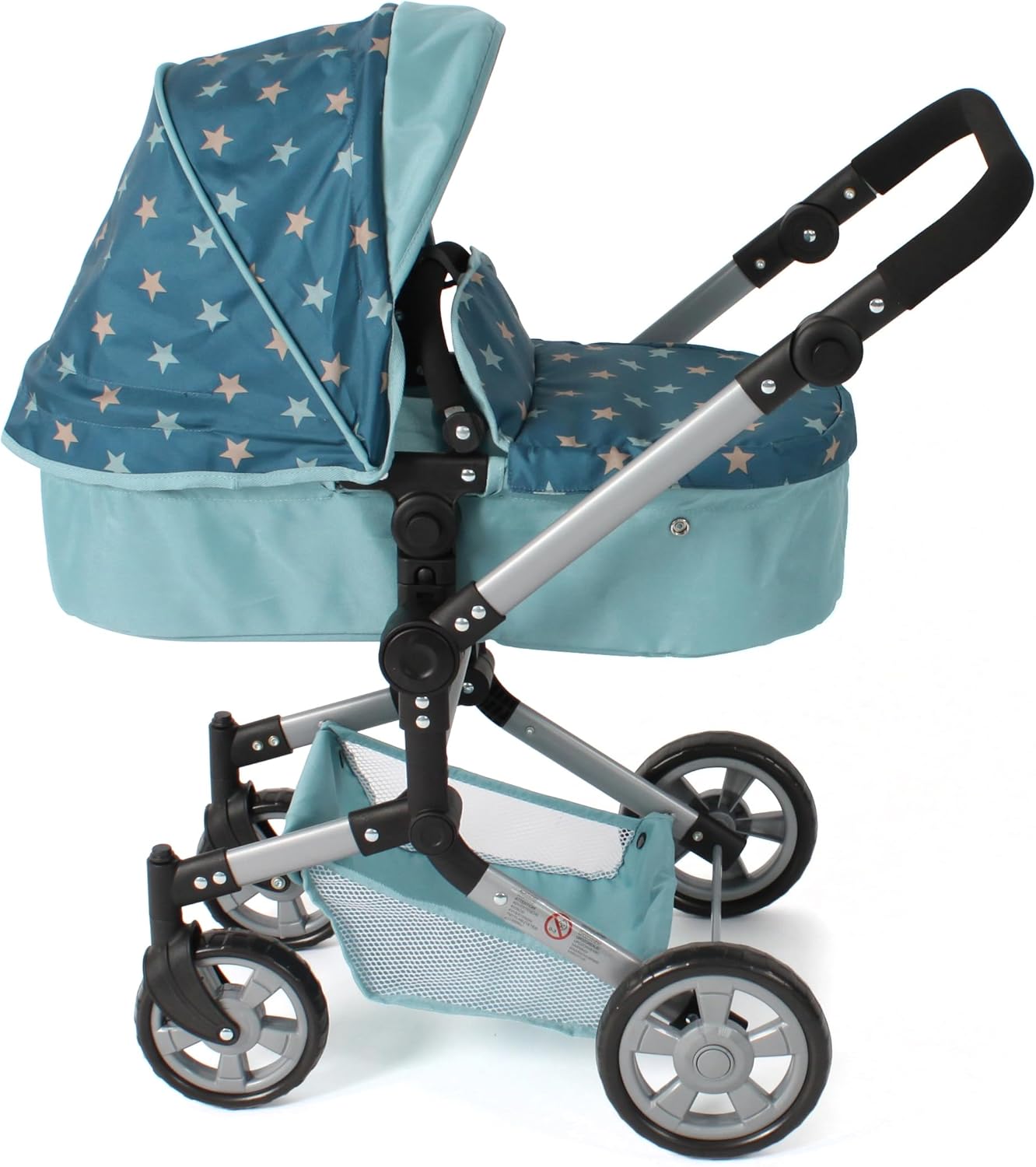 Kombi-Puppenwagen ''LINUS'' Buggy, Mobiliar, Bett