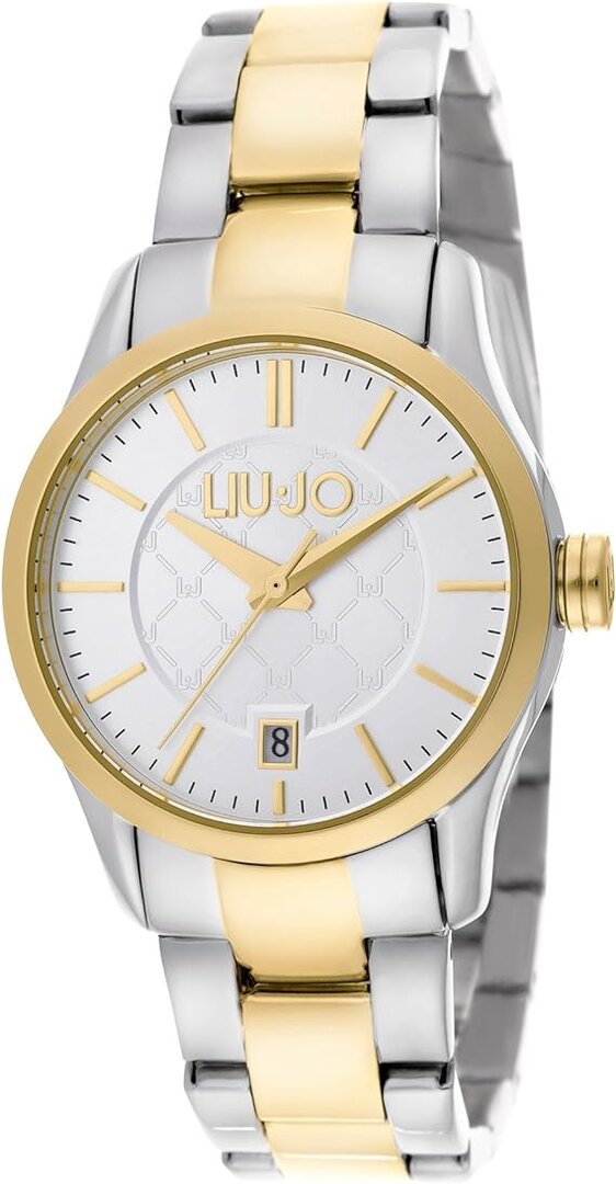 LIU, JO, Analog, Quarz, Uhr, mit, Edelstahl, Armband, LJW-TLJ950, Armbanduhr, Arm, Körperteil, Person