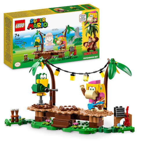 LEGO, 71421, Dixie, Kongs, Dschungel-Jam, –, Erweiterungsset, Super, Mario™