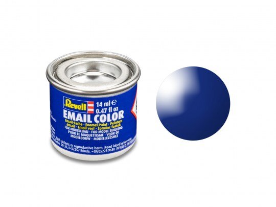 Revell_32151_ultramarinblau,_glänzend_RAL_5002_14_ml-Dose_Revell_Modellbau-Farbe_auf_Kunstharzbasis, Zinn, Kann