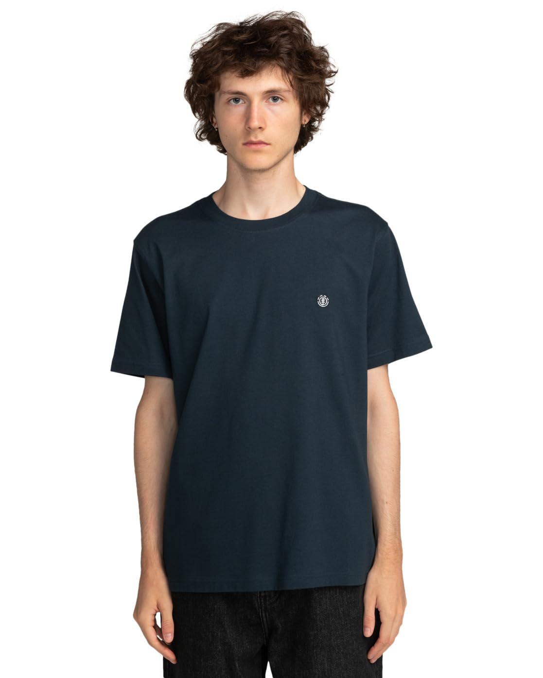Element Icon Embroidery – T-Shirt für Männer, Dunkelblau GR. M