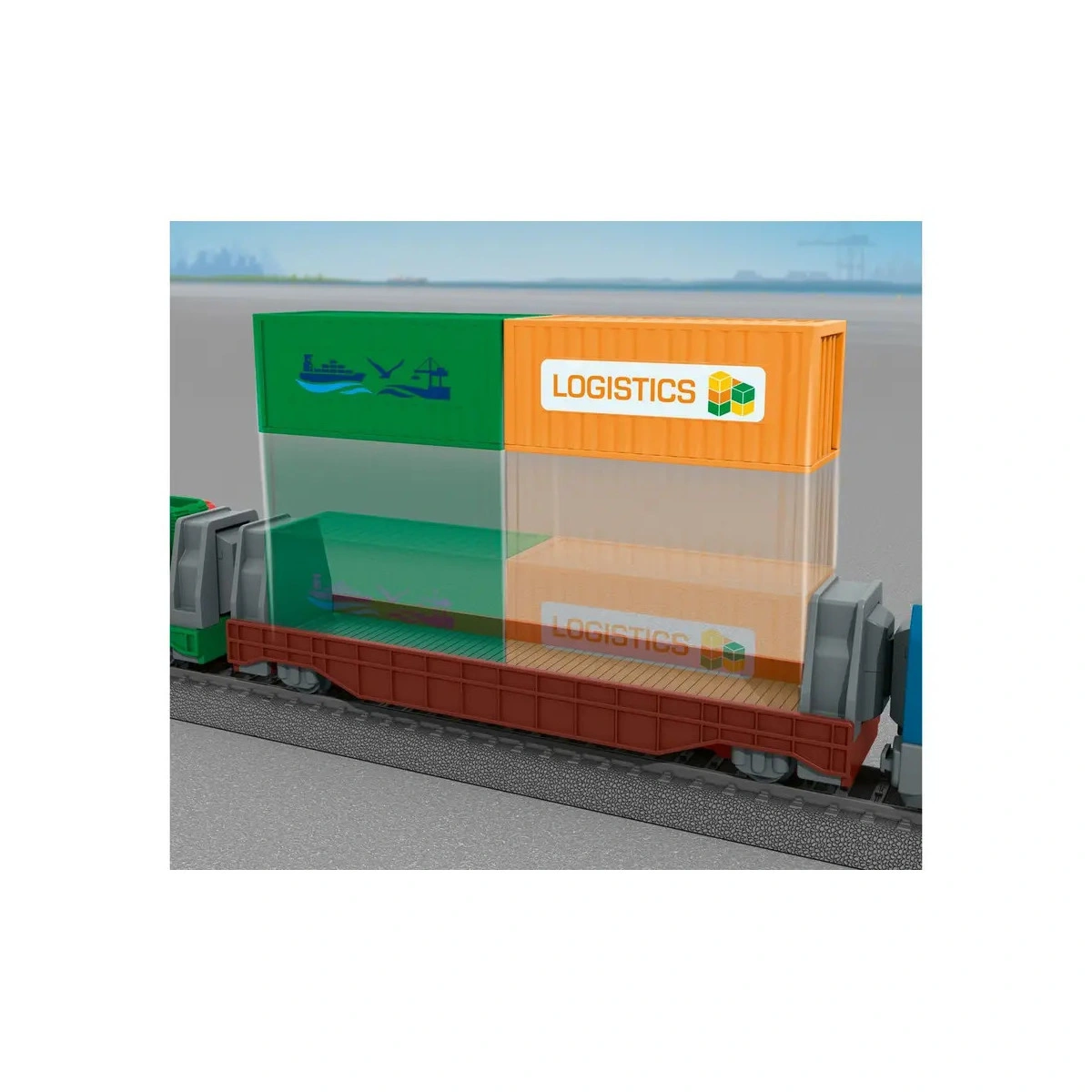 Märklin 29349 - H0 Märklin my world - Startpackung Containerlogistik