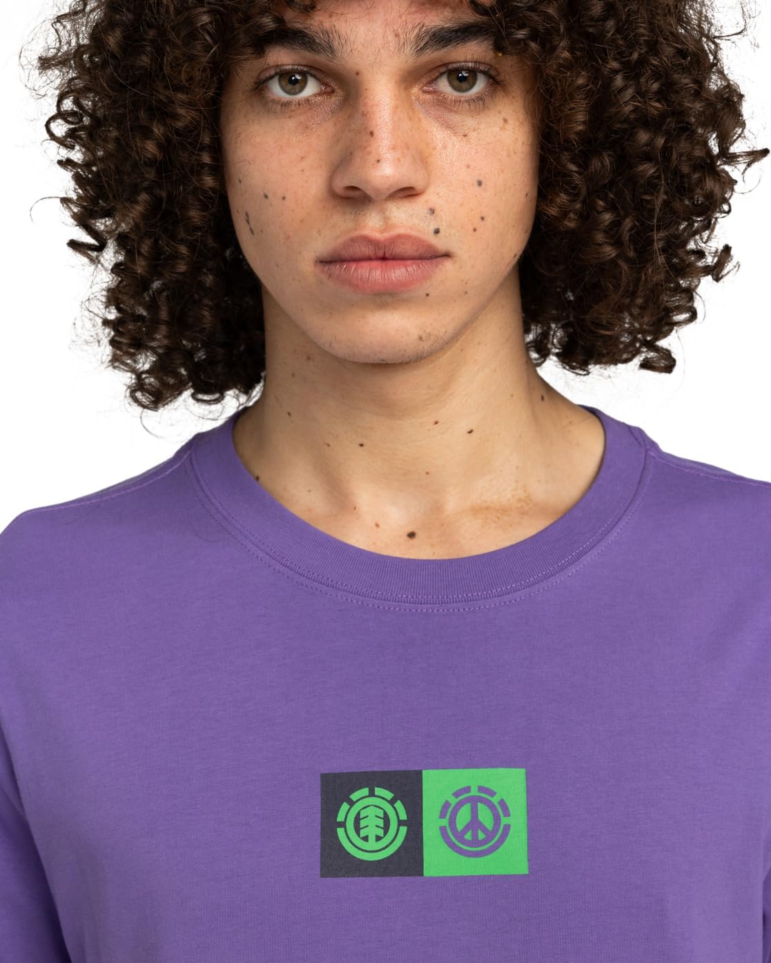Element Dual – T-Shirt für Männer, Lila GR. L